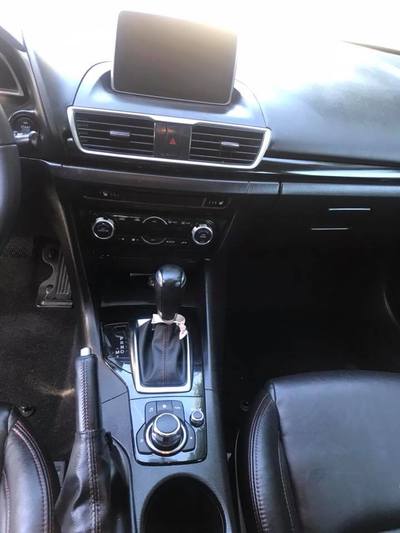 Interior center console - Mazda skunked and detailed by ABC Mobile Detail Granite Bay, CA