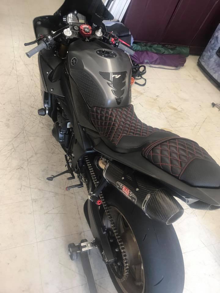 Over photo of this motorcycle detail done by ABC Mobile Detail, CA