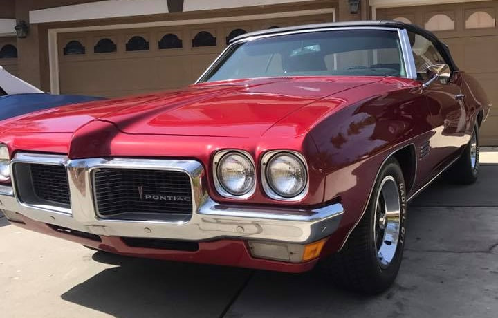 Pontiac LeMans Red detailed by ABC Mobile Detail CA