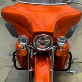Motorcycle detail, front high, by ABC Mobile Detail, Granite Bay, CA