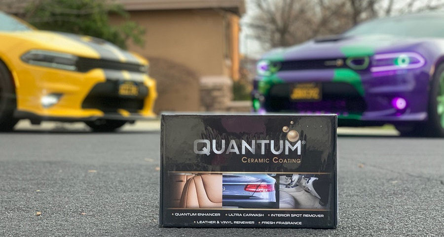 Quantum Ceramic Coating, used on these two vehicles by ABC Mobile Detail, Granite Bay, CA